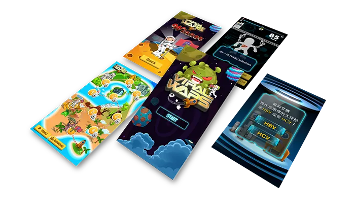 E-Learning 遊戲關卡畫面